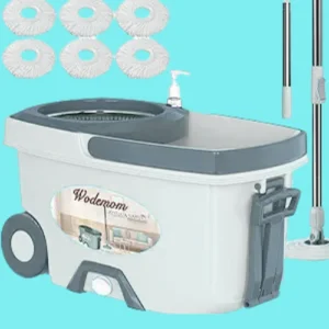 Spin Mop and Bucket System, Mop and Bucket